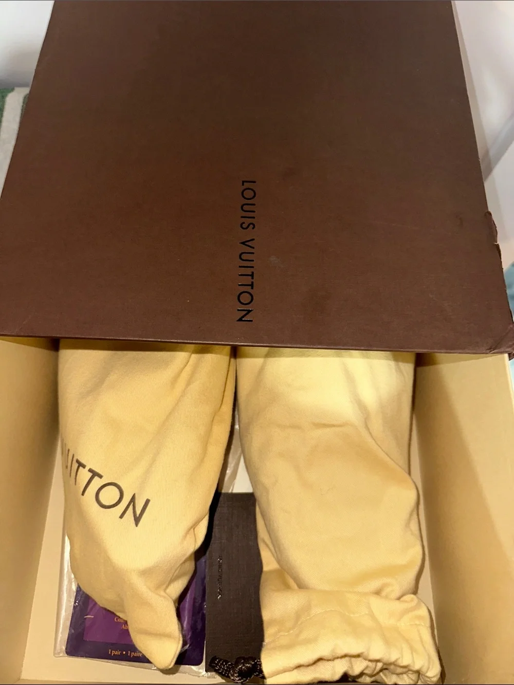 Louis Vuitton Men’s Suede Loafers in Taupe Brown with LV Hardware